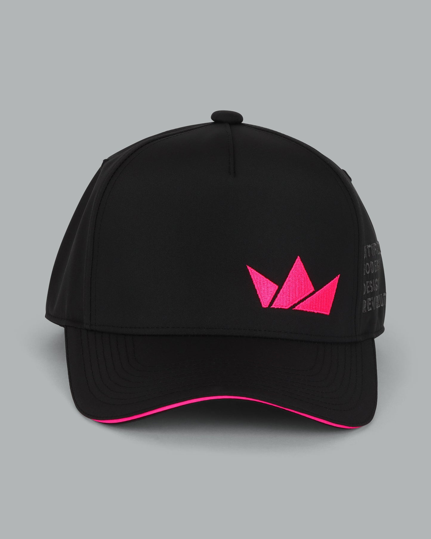 Crown Logo Cap. Neon Pink.