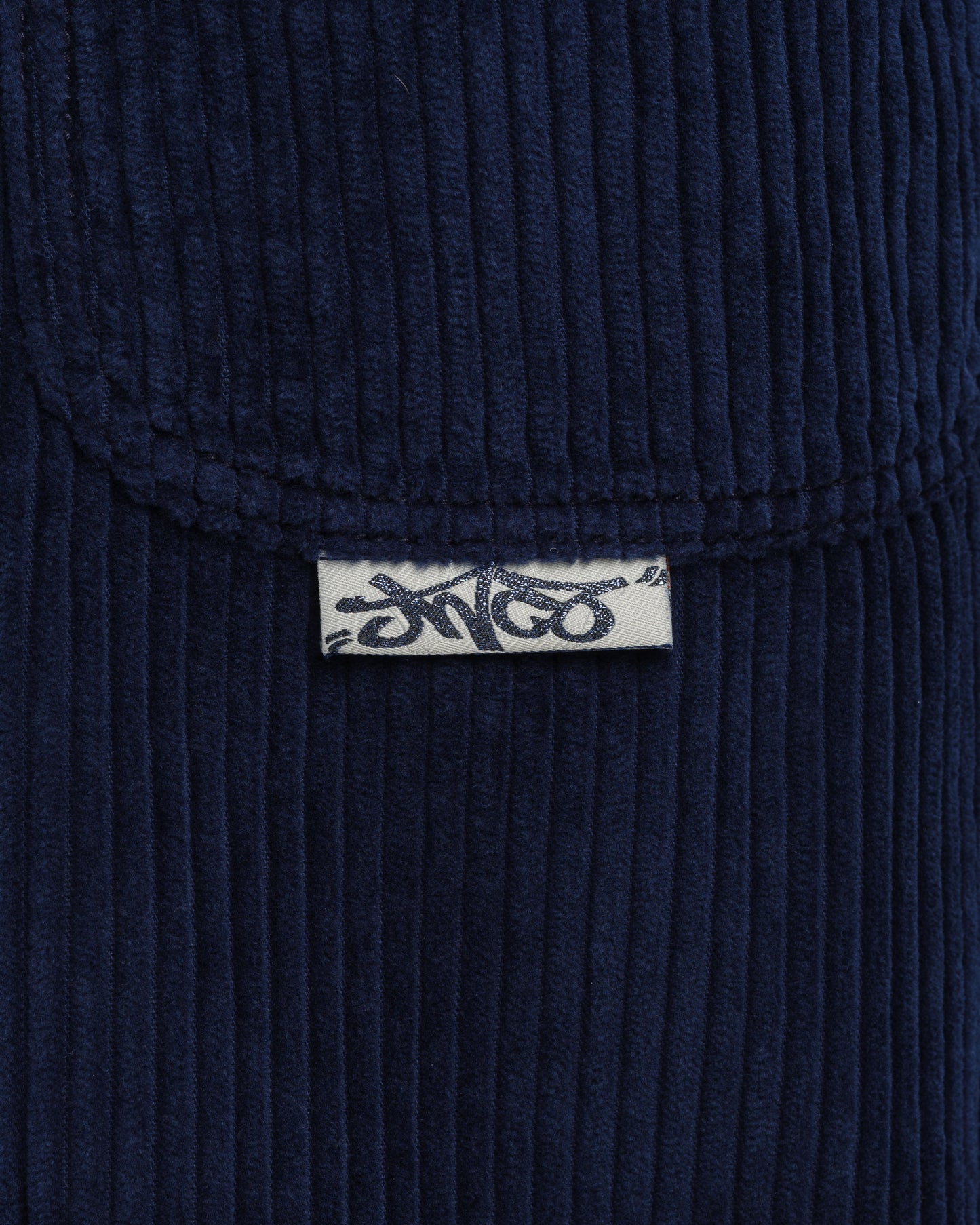 W101 Twin Cannon. 26". 4 Wale Corduroy. Navy.