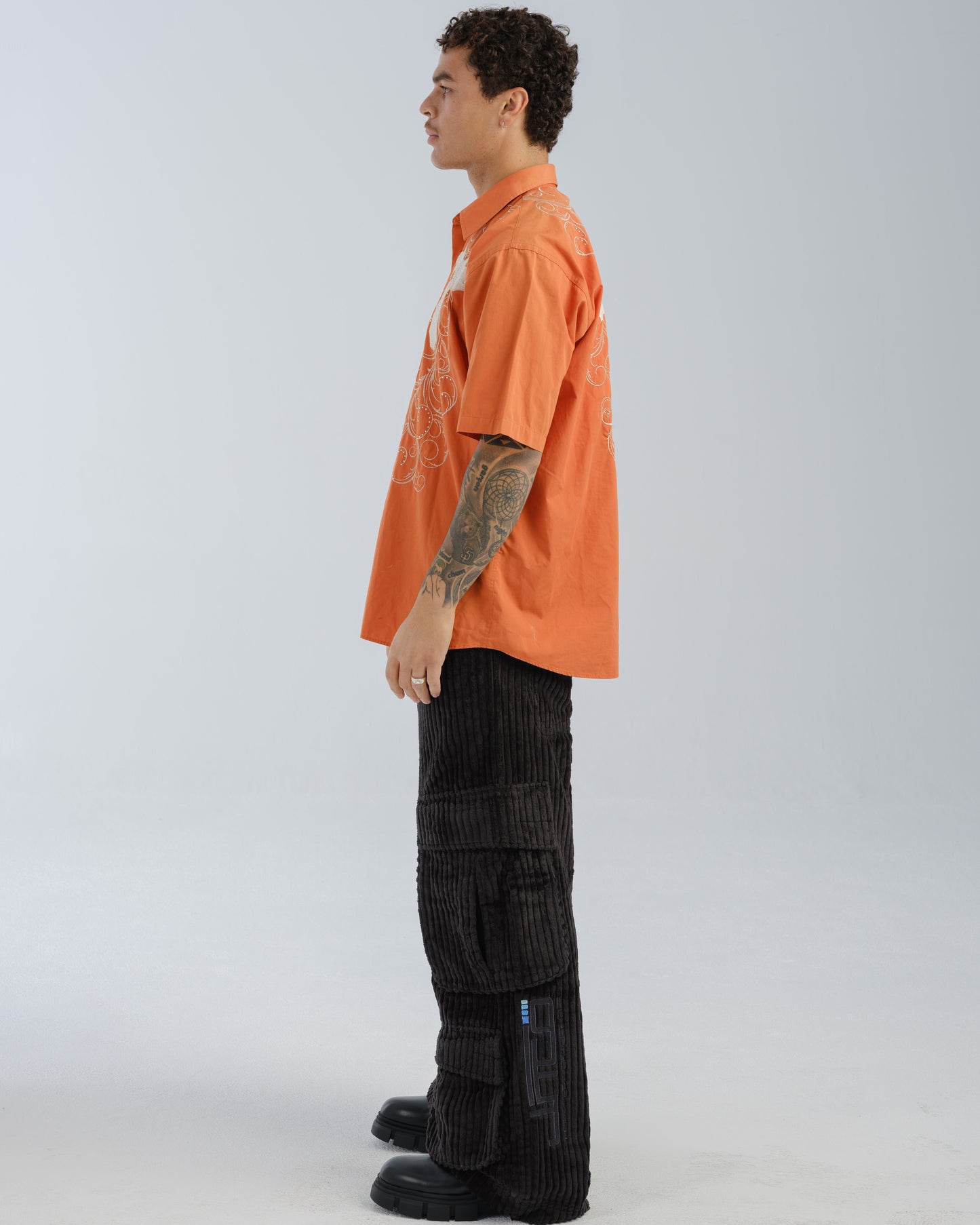 Legacy. 24". 2 Wale Corduroy. Black.