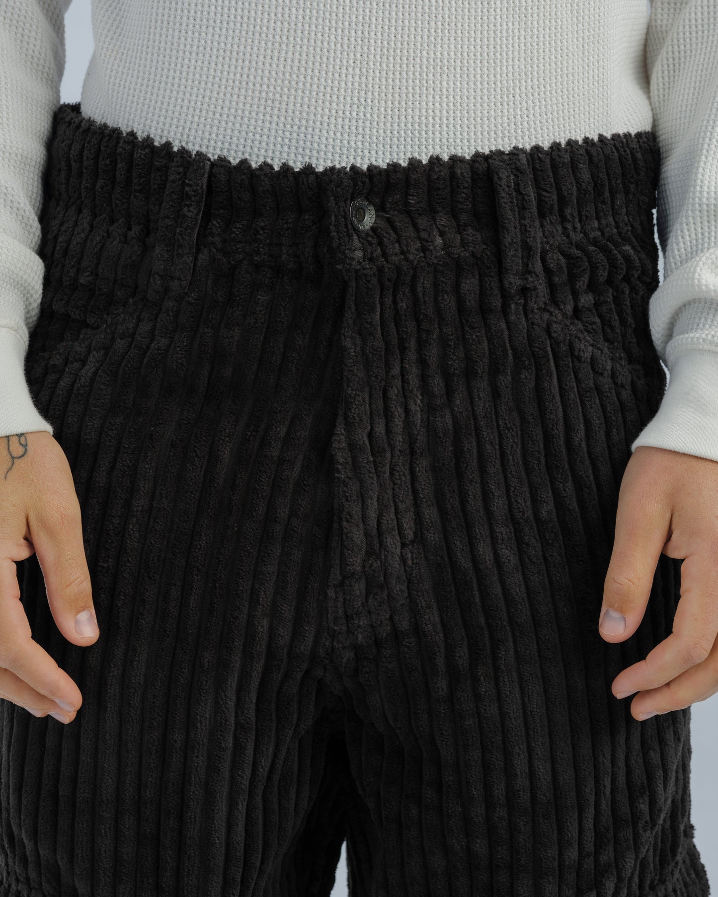 Legacy. 24". 2 Wale Corduroy. Black.